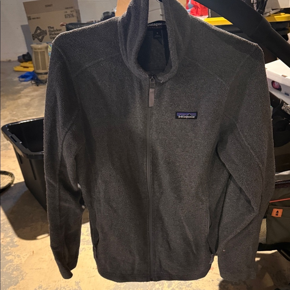 Patagonia Charcoal Fleece Jacket